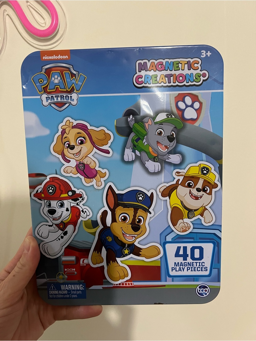 Paw Patrol Tin Magnets Fun Car Ride Camping